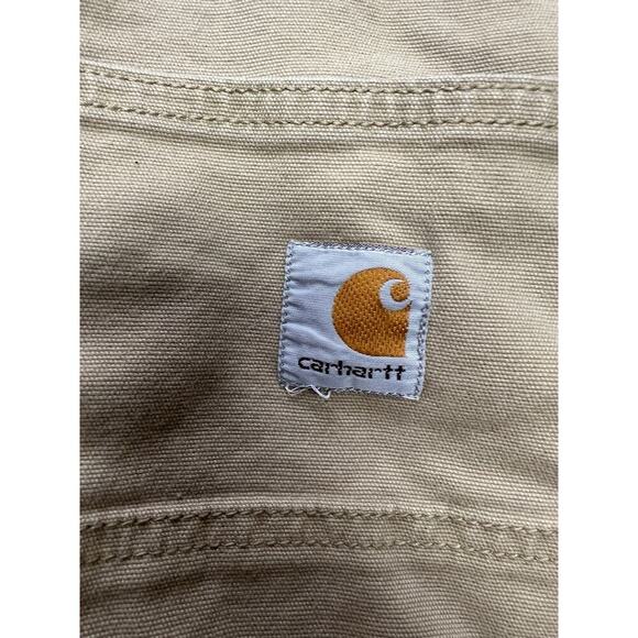 Carhartt Loose Fit Canvas Work Utility Carpenter Shorts 42 104195 DKH - Picture 5 of 10